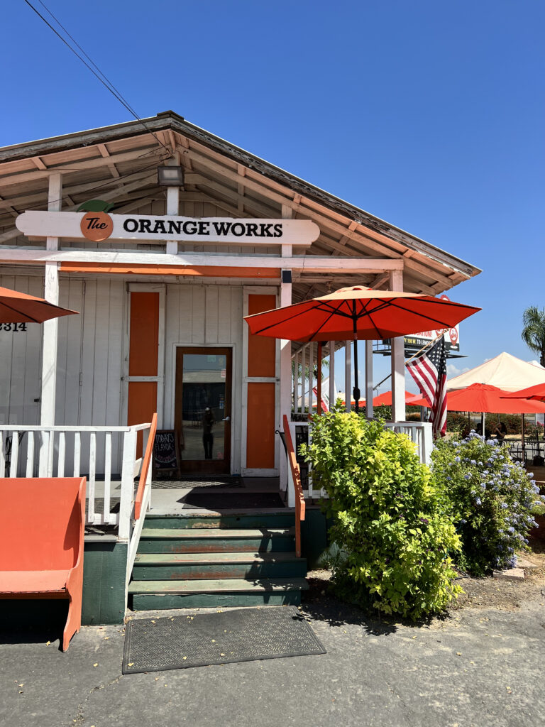 Orange Works original Strathmore café