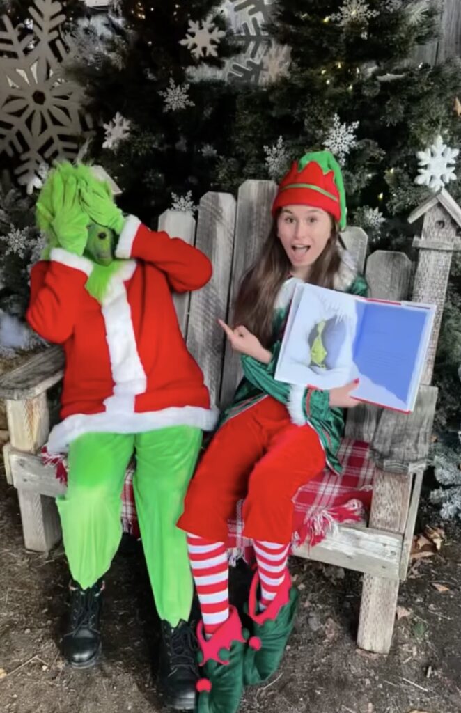 stovytime with the Grinch at Avila Valley Barn