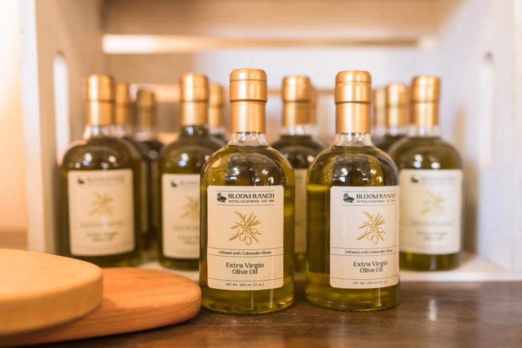 olive oil at bloom ranch store