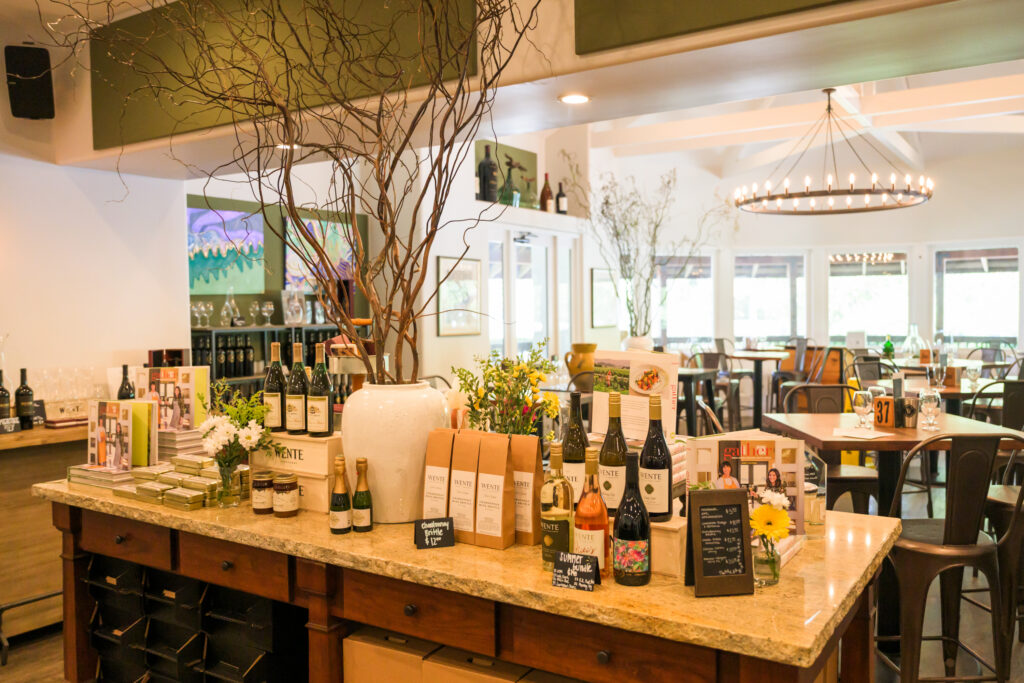 Gift shop at Wente Winery