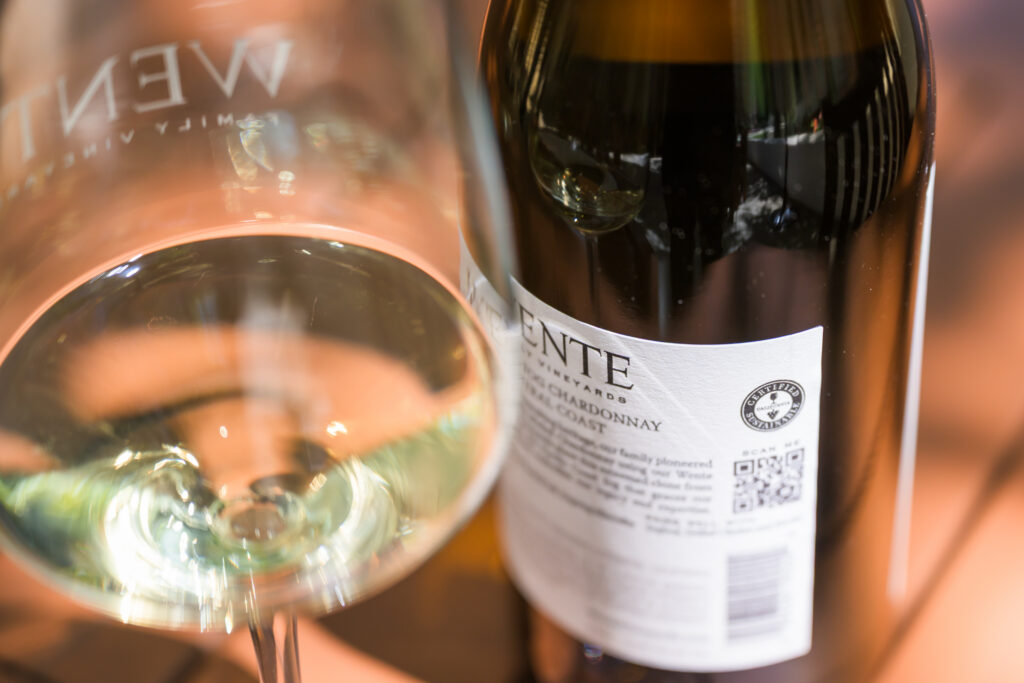 Chardonnay at Wente Winery